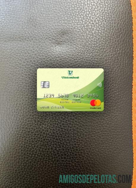 Vietnã Vietcombank Mastercard Photolook Front baixar para verificação